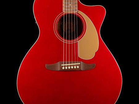 Fender California Series Newporter Player Acoustic-Electric Candy Apple Red Online now