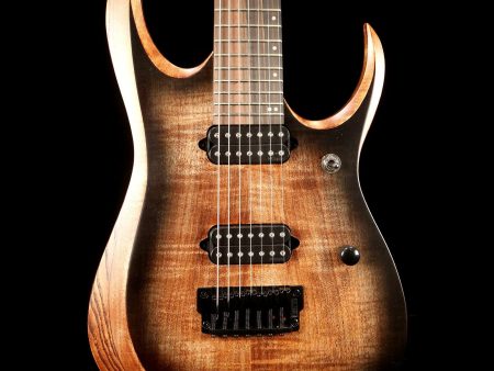 Ibanez RGD71AL RGD Axion Label 7-String Antique Brown Stained Burst For Sale