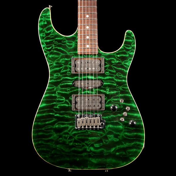 Tom Anderson Hollow Drop Top Trans Forest Green 2009 Online