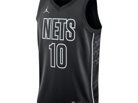 Nike Brooklyn Nets Simmons 10 Mens Jordan NBA Swingman Jersey Cheap