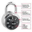 Master Lock Standard Dial Combination Padlock 1500D Fashion