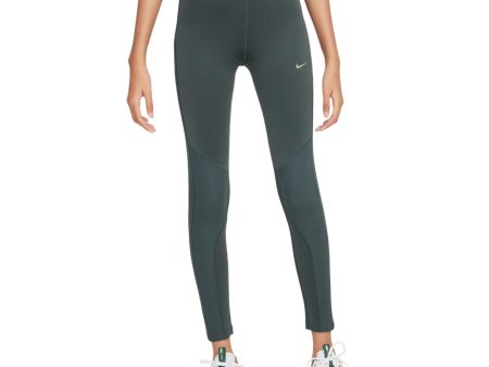 Nike Pro Girls  Therma-FIT Mid-Rise Leggings Fashion