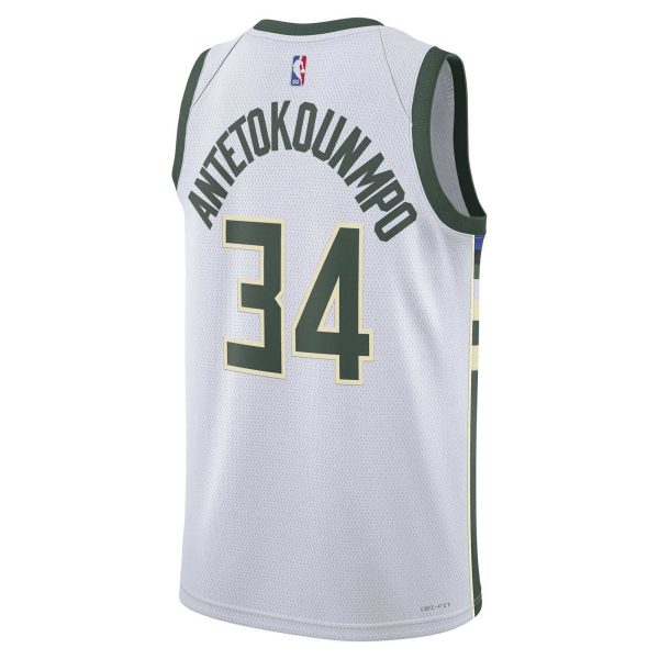 Nike Milwaukee Bucks Association Edition Mens Dri-FIT NBA Swingman Jersey Online Sale