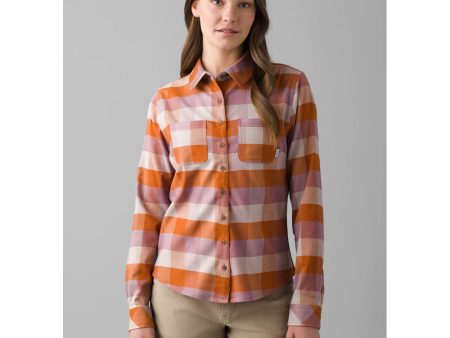 Prana Women’s Meadow Run Flannel For Sale