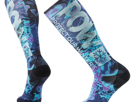 Smartwool Ski Zero Cushion Pow Print OTC Online Sale