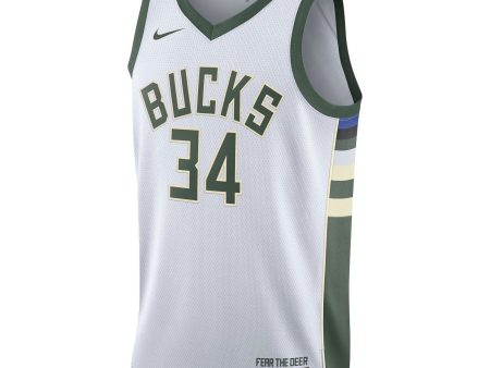 Nike Milwaukee Bucks Association Edition Mens Dri-FIT NBA Swingman Jersey Online Sale