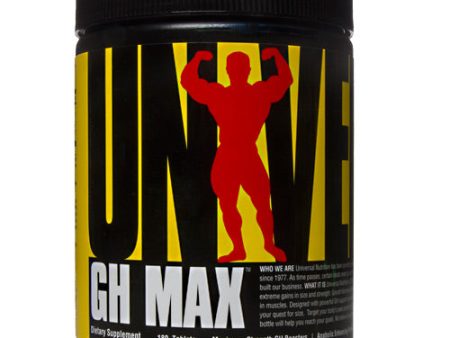 Universal Nutrition GH Max Supply