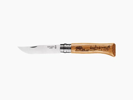 Opinel Knife Stainless No 8 Animalia For Discount