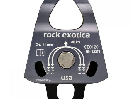 Rock Exotica Mini Machined Pulley Double Online now