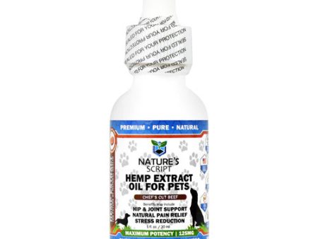 Natures Script Pets Hemp Extract Oil Hot on Sale