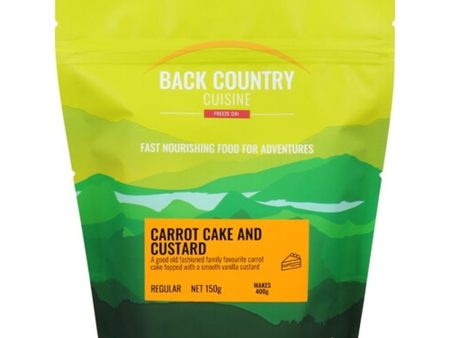 Back Country Food Carrot Cake and Custard Cheap