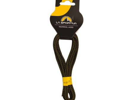 La Sportiva Climbing Laces 115cm Black Yellow Online now