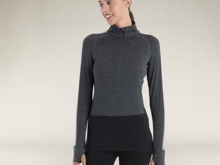 Icebreaker 260 ZoneKnit LS Half Zip Womens Fashion