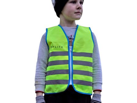 Bodylite Reflective Kids Zip-Up Vest on Sale