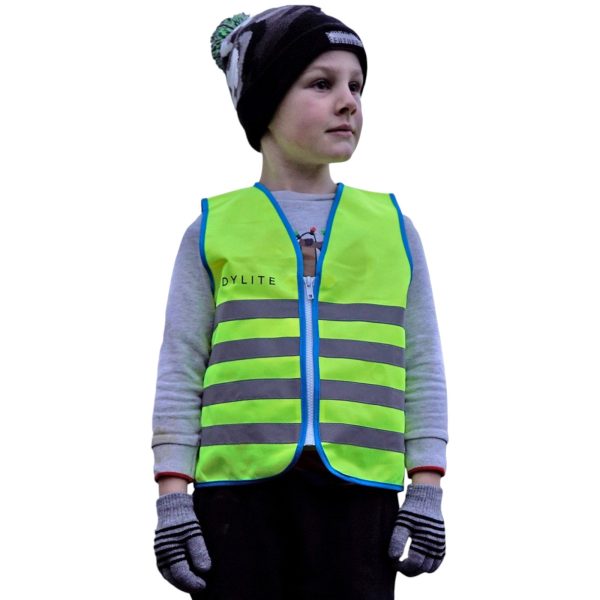 Bodylite Reflective Kids Zip-Up Vest on Sale