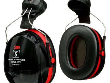 3M Peltor Optime III Helmet Attached Earmuff Fashion