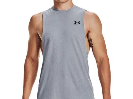 Under Armour Tanks - Men s UA Left Chest Cut-Off Tank Discount