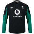 Canterbury IRFU Rugby Ireland 2024 25 Long Sleeved Tech Drill Training Top Discount