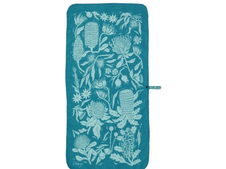 Flora Microfibre Travel Towel  - Medium Online