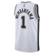 Nike San Antonio Spurs Wembanyama 1 Association Edition Mens NBA Jersey Hot on Sale