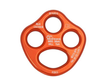 DMM X Small Bat Rigging Plate Orange For Cheap