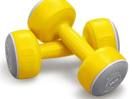 Body Sculpture Vinyl Dumbbell Set Online Sale