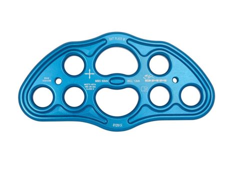 DMM Medium Bat Rigging Plate Blue Hot on Sale