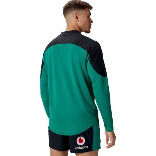 Canterbury IRFU Rugby Ireland 2024 25 Long Sleeved Tech Drill Training Top Discount