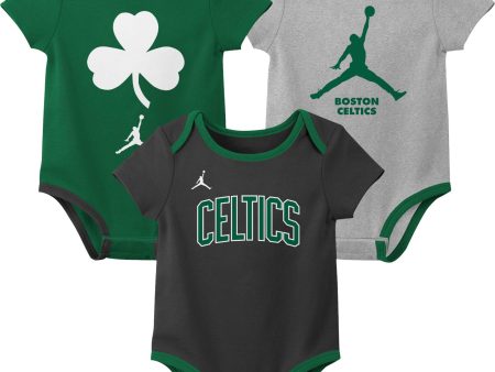 Nike Celtics Kids 3pc Creeper Set Multi Online now