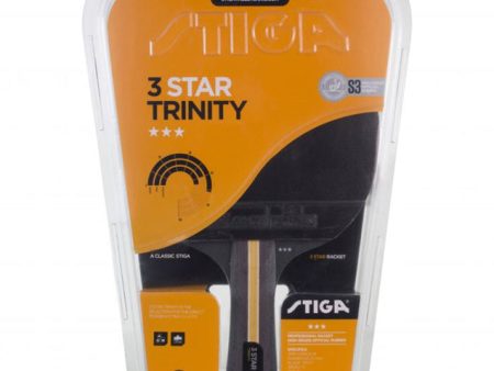 Stiga Trinity 3 Star Table Tennis Bat Supply