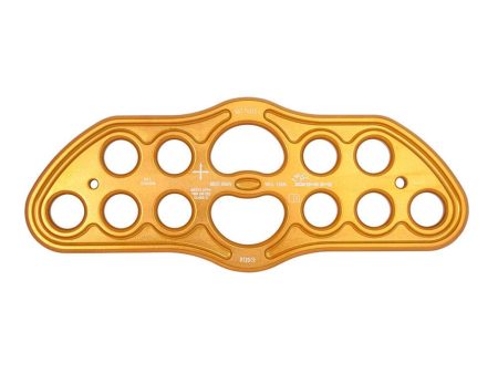 DMM Large Bat Rigging Plate Gold Hot on Sale