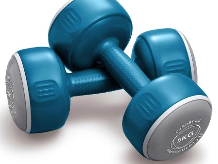 Body Sculpture Vinyl Dumbbell Set For Cheap