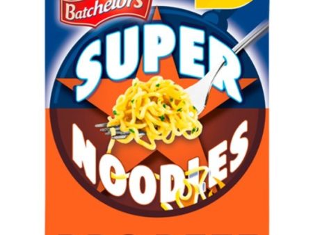 Batchelors Super Noodles BBQ Beef Flavour Pack of 8x90g on Sale