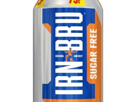 IRN-BRU Sugar-Free Diet Zero No Sugar & Low Calorie Fizzy Drinks Pack of 24x330ml Online Hot Sale