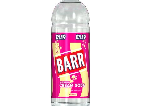 BARR American Cream Soda Flavour Fizzy Soft Drink Pack of 6x2L For Cheap