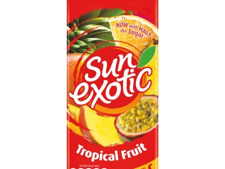 Sun Exotic Tropical Fruit Pack of 12x1 Litre on Sale