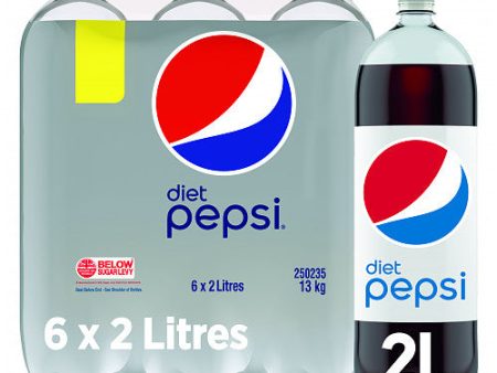 Diet Pepsi Cola Bottle  6x2L For Sale