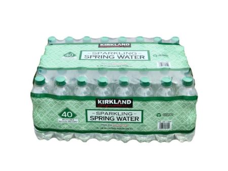 Kirkland Signature Sparking Spring Water Bottles Pack of 40x500ml For Discount