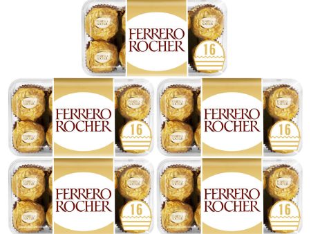 Ferrero Rocher Chocolate Gift Box, 5 x 200g Discount