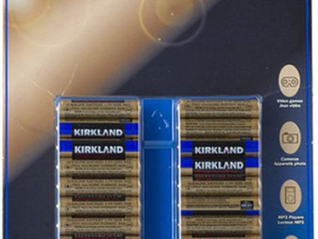 Kirkland Signature Alkaline AAA Batteries Pack of 48 Online Sale