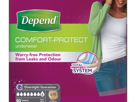 Depend Underwear for Women in Small Medium, 60 Pack Cheap