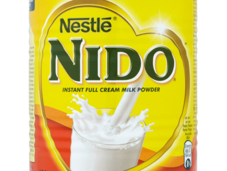 Nestle Nido Instant Full Cream Milk Powder Tin 6 x 400g Supply