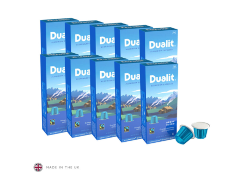 Dualit Decaf Aluminium Nespresso Compatible Coffee Pods(1x 100) Online