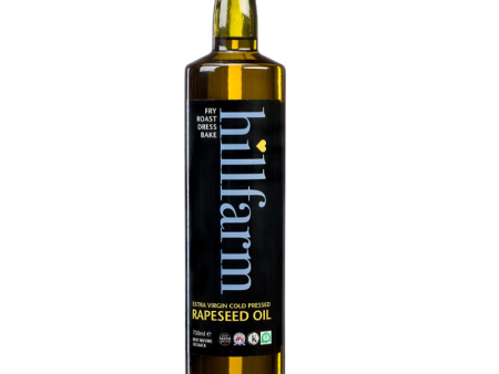 Hillfarm Extra Virgin Cold Pressed Rapeseed Oil, 750ml Cheap