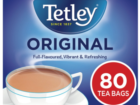 Tetley Original Tea Bags 480 Bags (80 x 6 bags ) For Sale