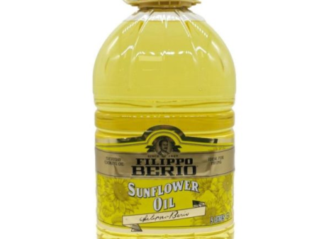 Filippo Berio Sunflower Oil, 5L Supply