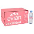 Evian Natural Mineral Water Pack of 500ml bottles Fashion