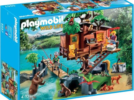 Playmobil 5557 Wildlife Adventure Tree House For Sale