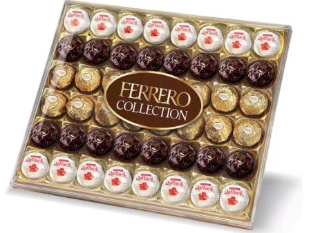 Ferrero Rocher 48 Piece Collection Chocolate Gift Box, 518g Online now