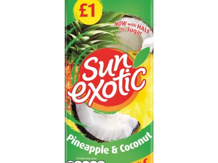 Sun Exotic Pineapple & Coconut Juice Drink 12X1L Fashion